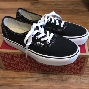 Women’s Vans Authentic Platforms
